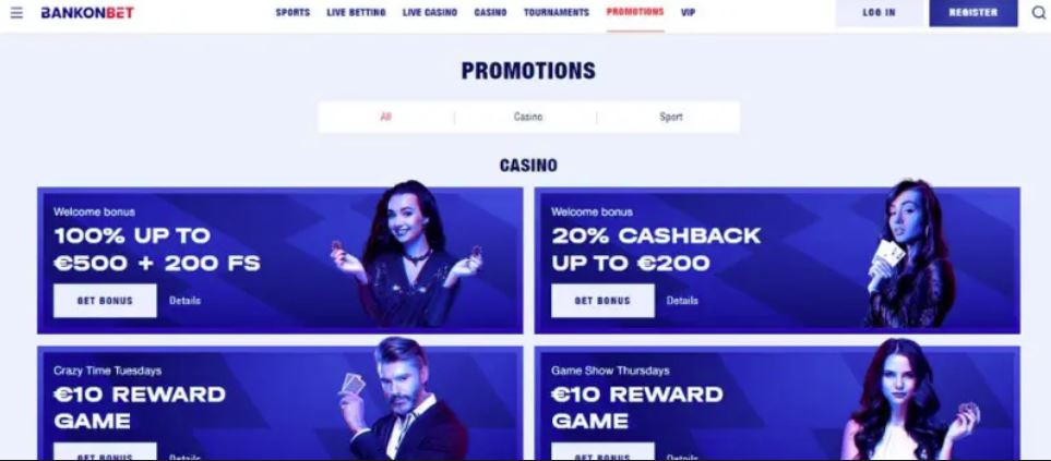 Cashback BANKONBET