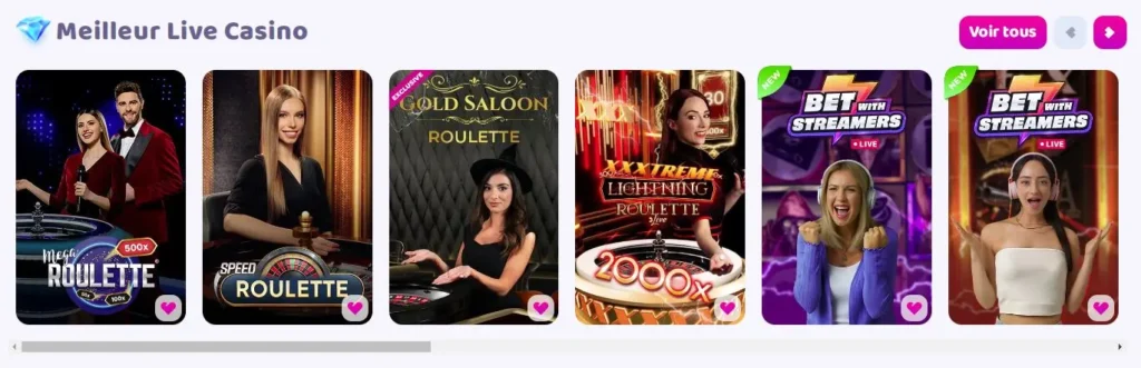 7 signs casino jeux live